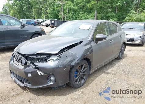 2011 Lexus Ct 200H Premium from USA, damaged, VIN JTHKD5BH3B2041497